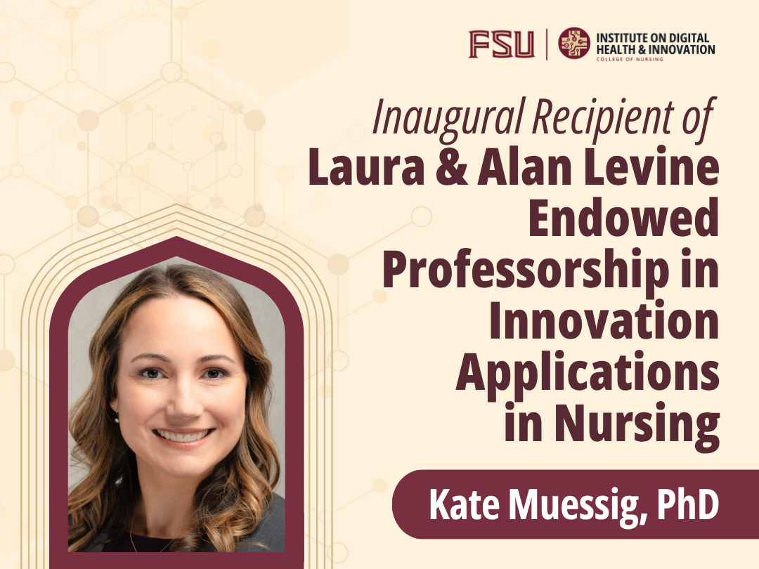 Inaugural Recipient of Laura & Alan Levine Endowed Professorship in Innovation Applications in Nursing