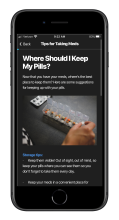 Tips for Taking Meds screenshot