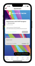 Appointments screenshot