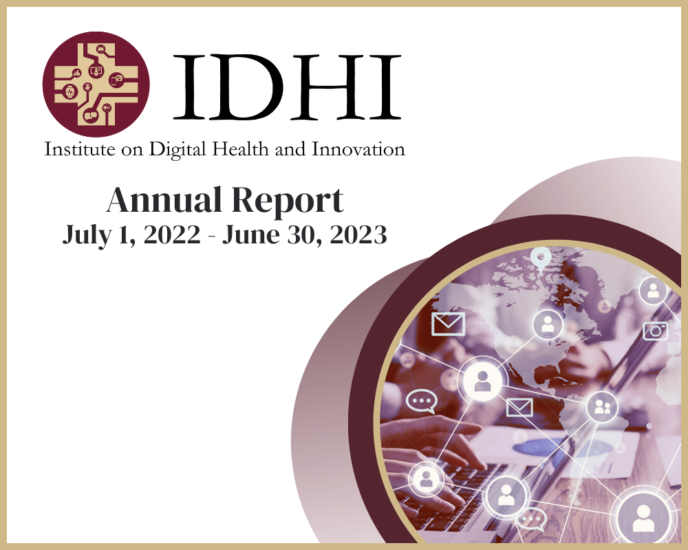 Image of cover of IDHI 2023 Annual Report