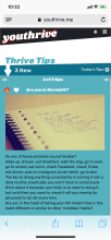 Thrive Tips screenshot
