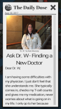 Ask Dr W. screenshot